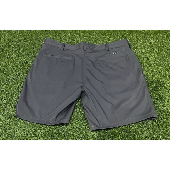 Nike Golf Dri Fit Shorts Gray Flat Front Performance Stretch 330239-021 36 8.5" - Picture 2 of 10